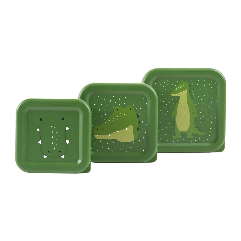 Boîtes à goûter - 3 pièces - Mr. Alligator – Image 2