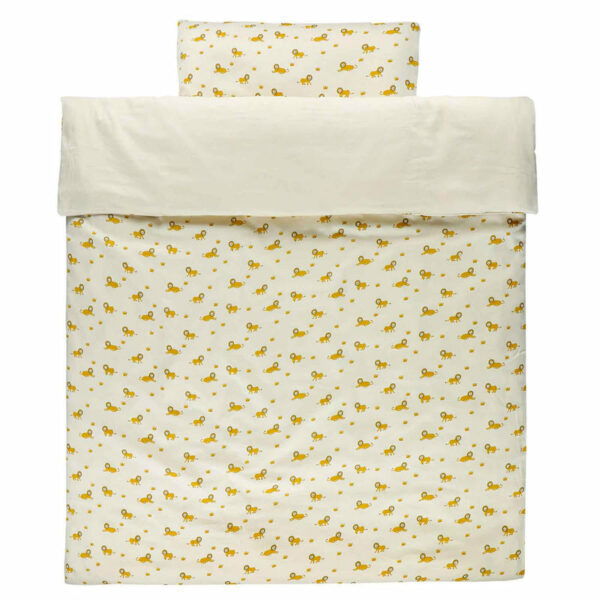 Housse de couette lit bébé - Lively Lion