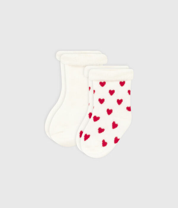 2 PAIRES CHAUSSETTES