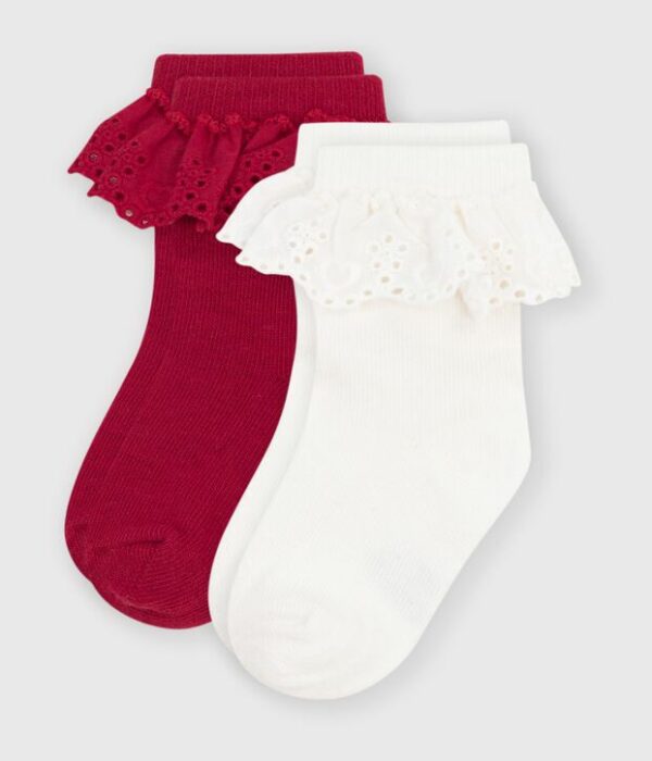 2 PAIRES CHAUSSETTES