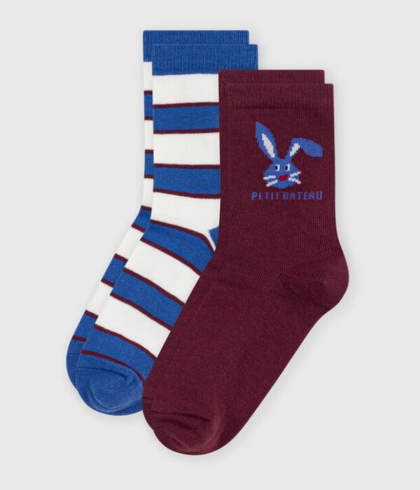 2 PAIRES CHAUSSETTES