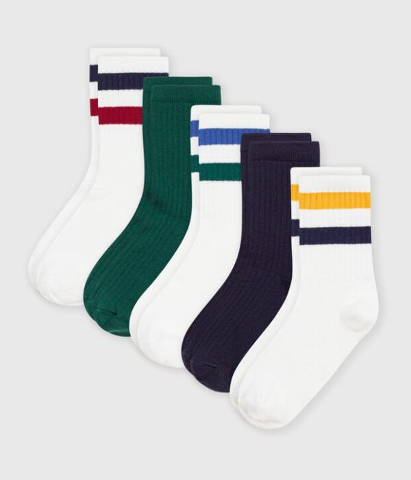 5 PAIRES CHAUSSETTES