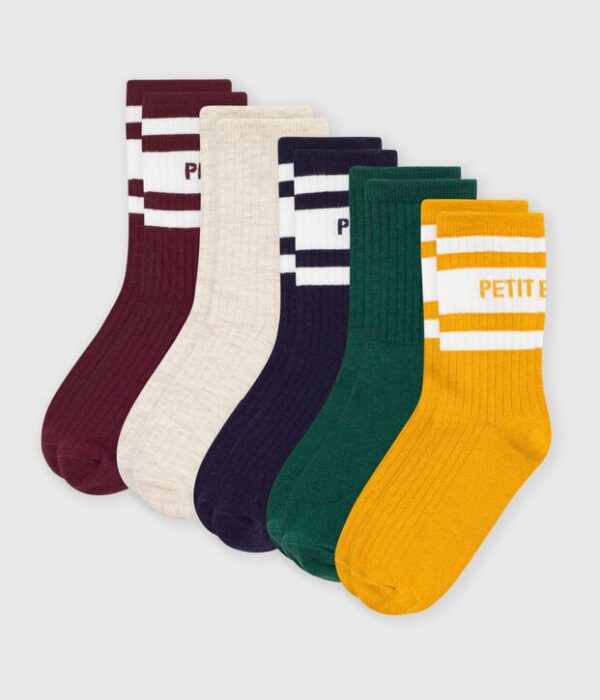5 PAIRES CHAUSSETTES