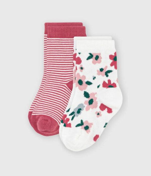 2 PAIRES CHAUSSETTES