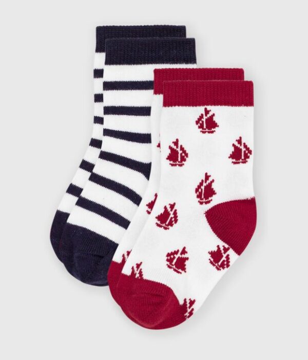 2 PAIRES CHAUSSETTES