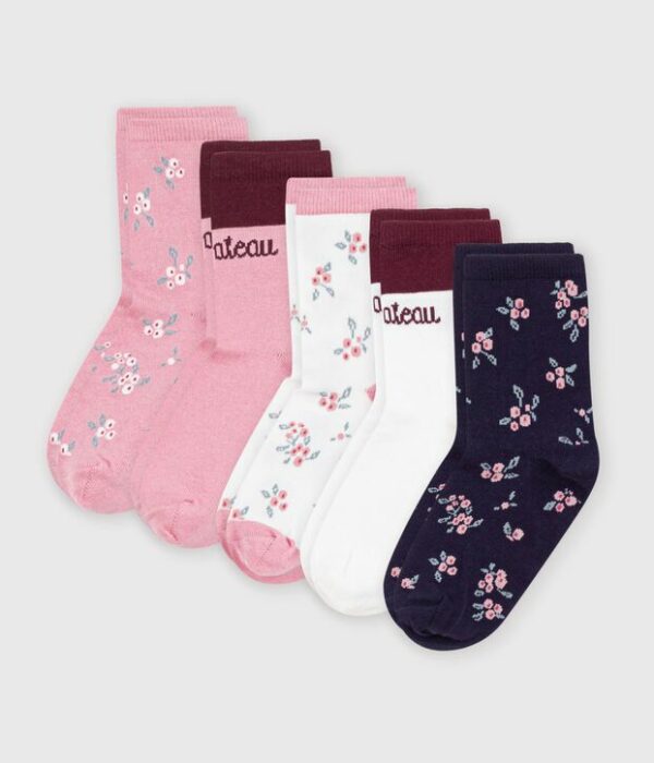 5 PAIRES CHAUSSETTES